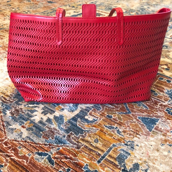 Red Genuine Leather Bag - Picture 2 of 9